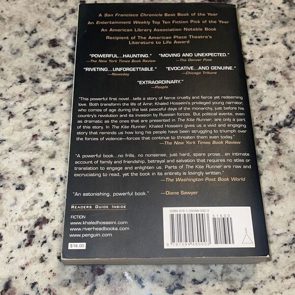 The Kite Runner A Novel Powerful By Hunting Khaled Hosseini Bestseller - Picture 2 of 5